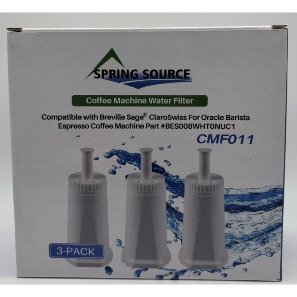 3 Pack Spring Source Coffee Machine Water‎ Filter CMF011